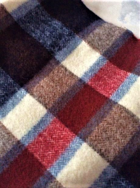 Vlnený kašmírový šál, l