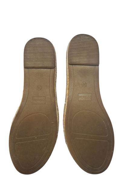 Dámske pásikavé balerínky, 39