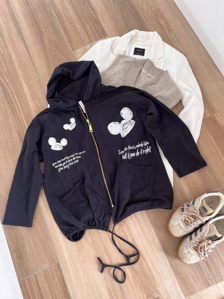 Mikina mickey, s