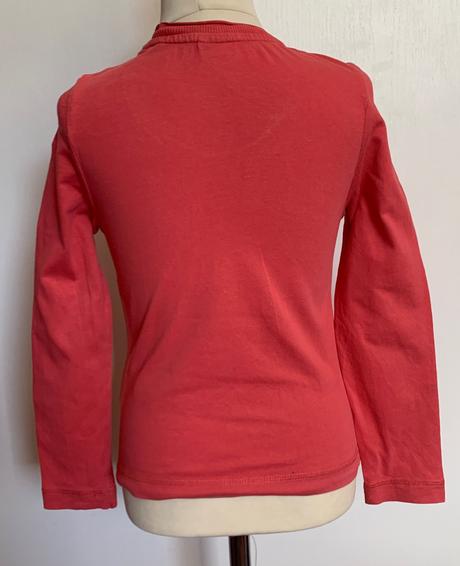 S.oliver ružové tričko s dlhým rukávom, s.oliver,128