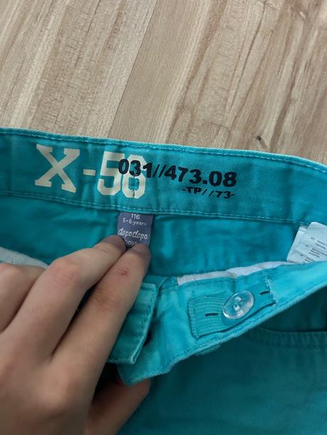 Letné rifle modré 116 , 5-6 rokov, 116