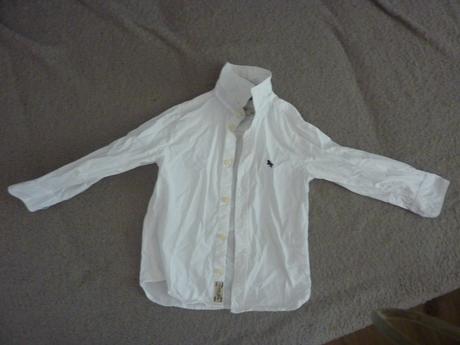 Biela košeľa, h&m,92