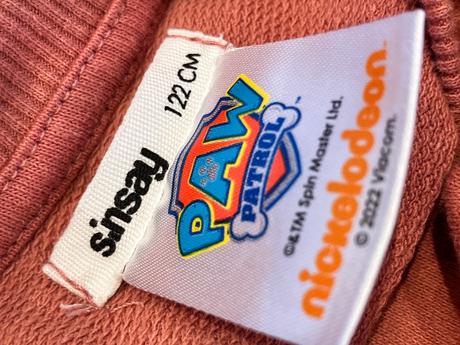 Dievčenská mikina paw patrol (122), sinsay,122