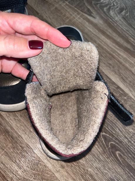 Dievčenské zimne tenisky barefoot, 33