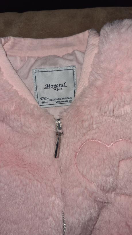 Kožušinový kabátik, mayoral,80