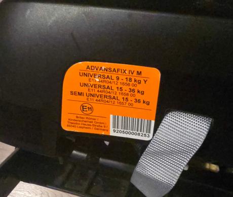 Britax rozmer 9-36kg, britax