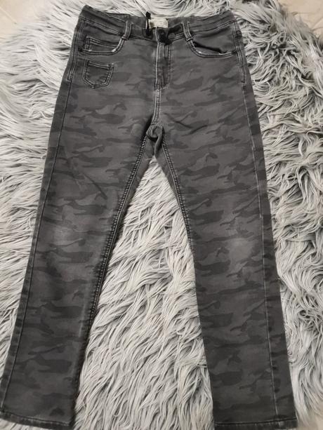 Maskáčové nohavice, zara,134