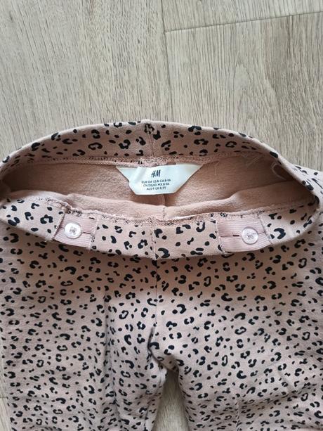 Zateplené legíny, h&m,134