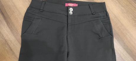 Dámske čierne nohavice, l