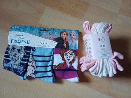 8 párov ponožiek, disney,27