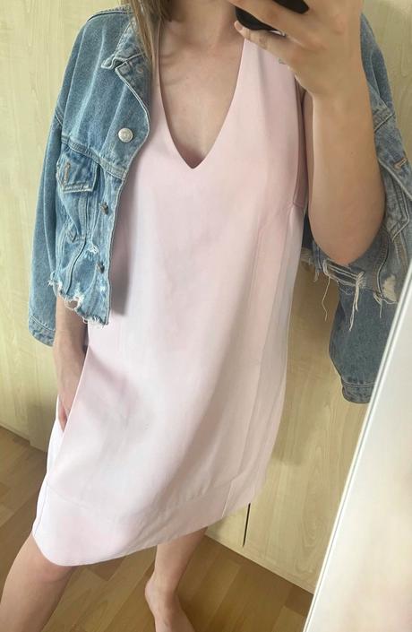 Volne ackove saty s vreckami whistles, s