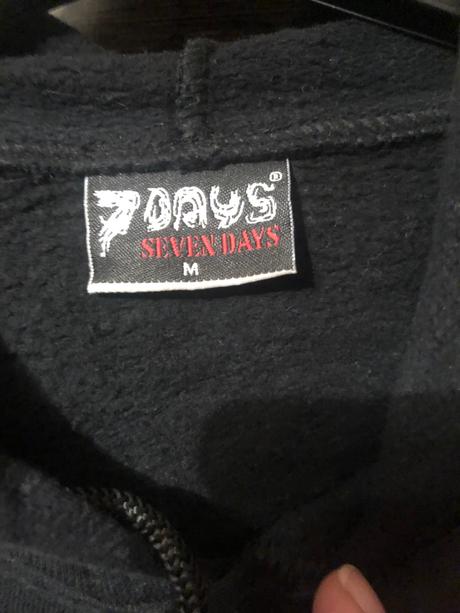 Mikina cierna s kapucnou m, m