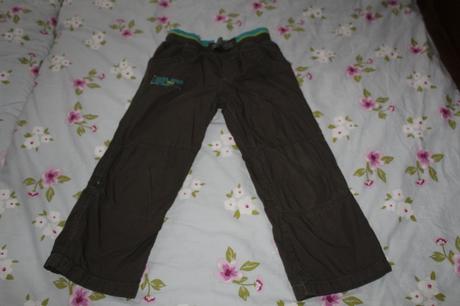 Podšité roll-up nohavice next 110, next,110