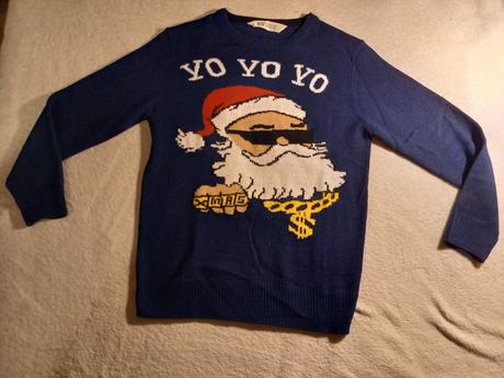 Santa svetrík, h&m,134