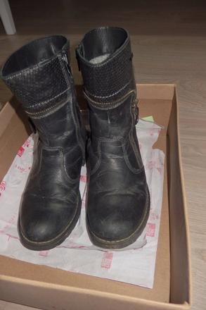 Kožene čižmy, lasocki,34