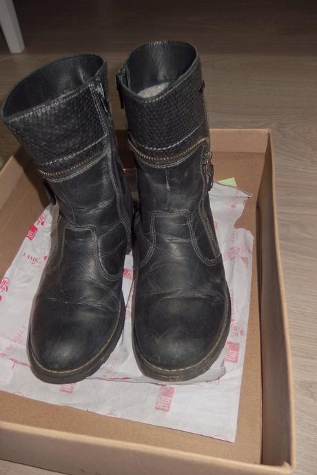 Kožene čižmy, lasocki,34