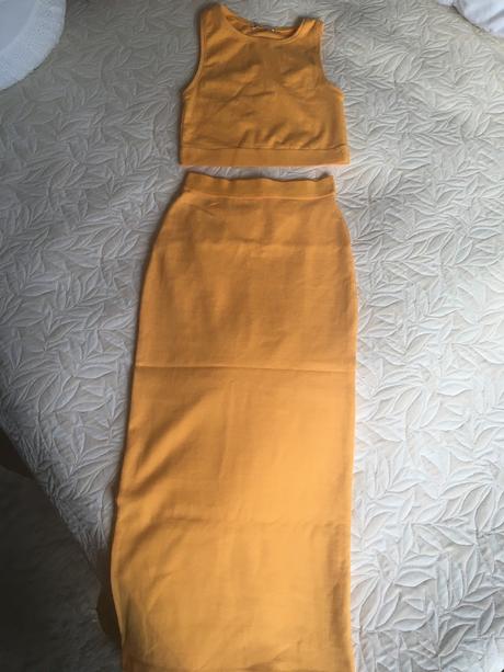 Top+sukňa, zara,s