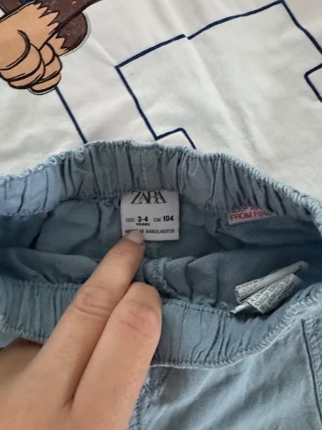 Kraťasky-modré, zara,104