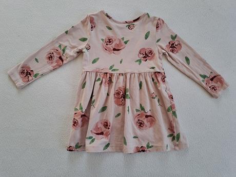 Set h&m vrubkovane tricka a saty 92, h&m,92