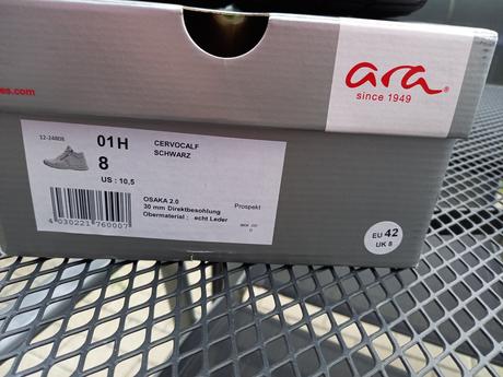 Prechodné/zimné topánky ara - obuté 1x, ara,42