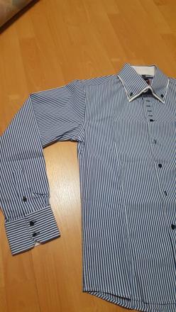 Prúžkovaná košeľa 43-44, 43