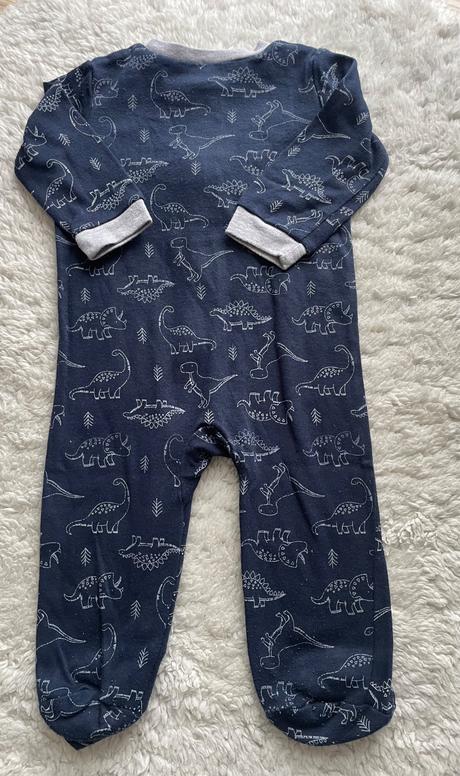 Zipsove pyzamko dinosaury 68, 68