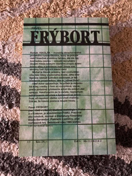 Vekslák frýbort pavel (1990), 