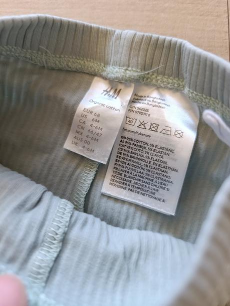 H&m vrubkovane legíny, h&m,68