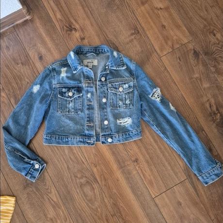 Riflová bunda, new look,140