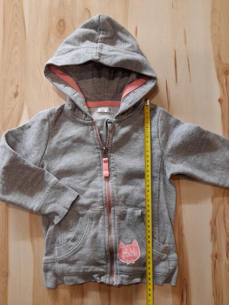 Mierne zateplená mikinka s mačičkou, pepco,98