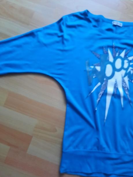 Dámske tričko s netopierím rukávom, m