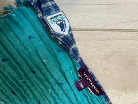 Štýlový šálik pre chlapcov, sergent major