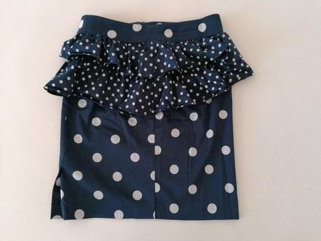 Sukňa s volánmi pri páse, h&m,36