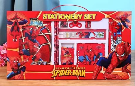 Súprava na kreslenie spiderman (14ks) - skladom, 