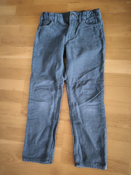 Modre menčestraky h&m, h&m,140