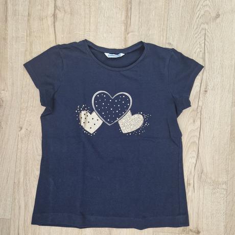 Tričko mayoral bavlnené tmavomodré, mayoral,152