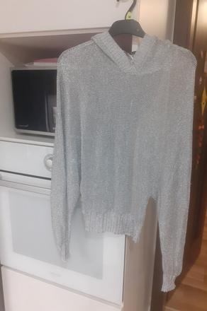 Strieborný svetrík, zara,m