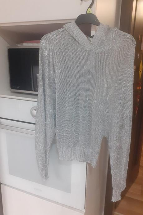 Strieborný svetrík, zara,m