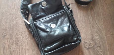 Kožená crossbody  bershka, bershka
