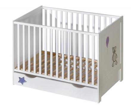 Postieľka leon 120x60, šírka (cm): 60,dĺžka (cm): 120