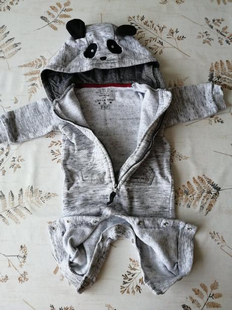 Overal panda s kapucňou, f&f,62