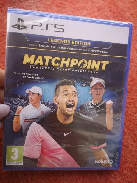 Hra na ps5 matchpoint tennis championships, legend,