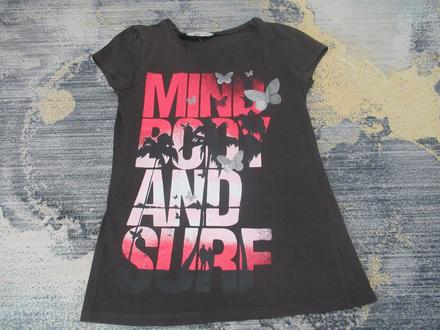 Motýlikové tričko, h&m,134