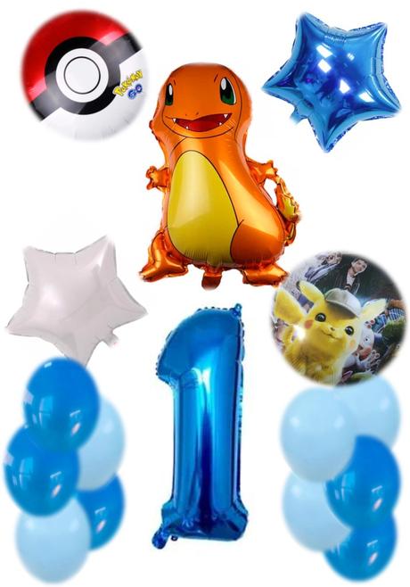 Balóny pokémon - až 16 kusov,