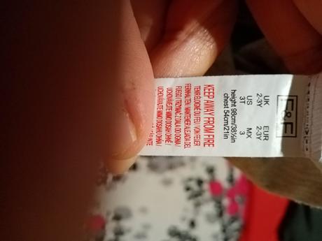 Chlapecenske tričko, f&f,98