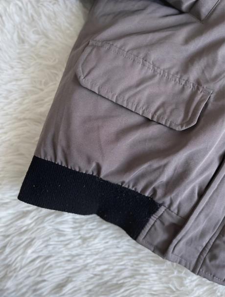 Zimná pánska bunda v tmavosivej farbe, xl