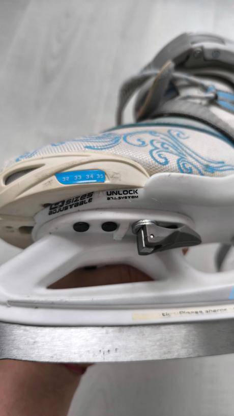 Korčule na ľad detské bladerunner by rollerblade, 32