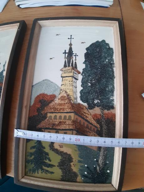 Trblietavý maľovaný obraz, 