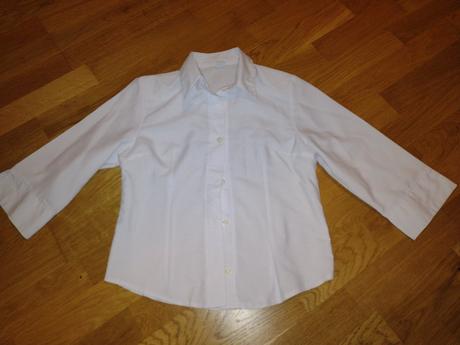 Biela blúzka, h&m,m