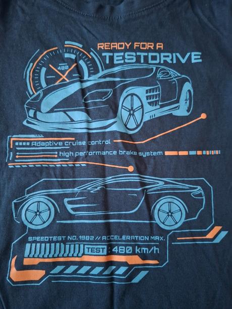 Tričko auto 122, dopodopo,122